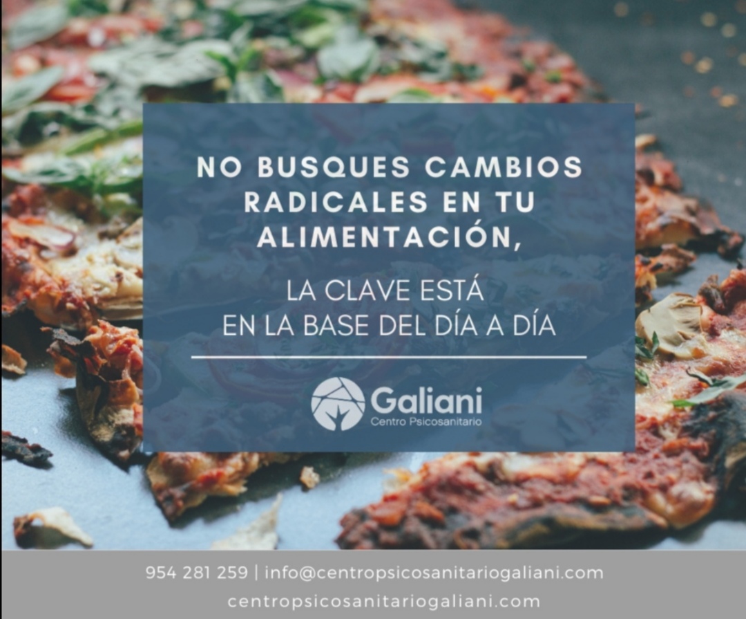 No busques cambios radicales en tu alimentación, la clave está en la base del día a día